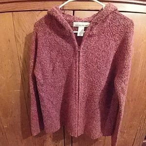 Hooded Cardigan Sweater